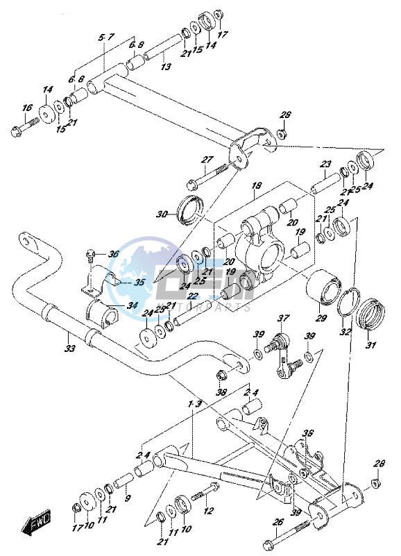 REAR SUSPENSION ARM