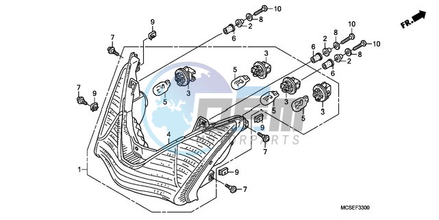 REAR COMBINATION LIGHT