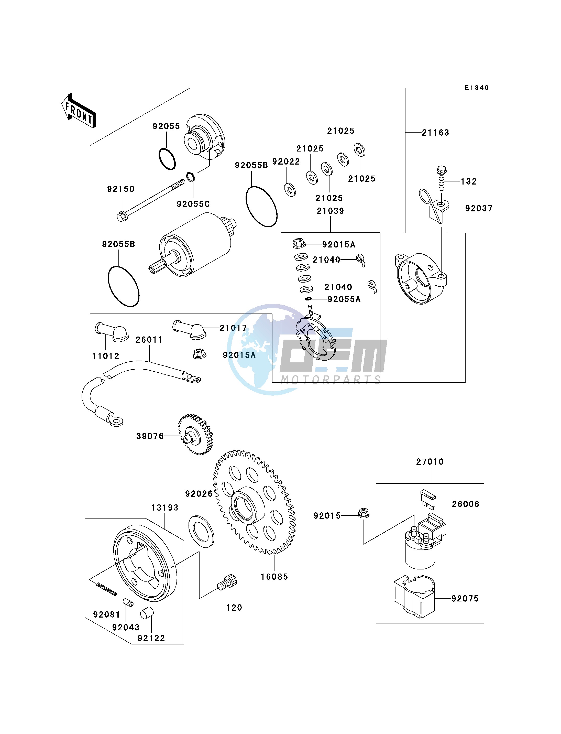 STARTER MOTOR