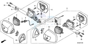 GL18009 UK - (E / AB MKH NAV) drawing WINKER/MIRROR