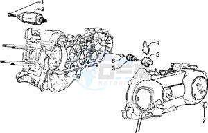 Liberty 125 Leader drawing Electric starter