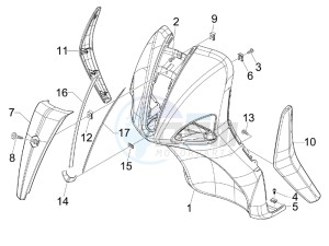 Liberty 200 4t (N15000U01) drawing Front shield