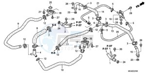 GL18009 NZ / AB NAV - (NZ / AB NAV) drawing WATER PIPE