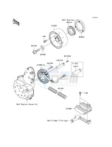 EX 650 A [NINJA 650R] (A6F-A8F) A7F drawing GENERATOR