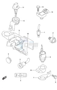 DF 20A drawing Sensor/Switch Remote Control