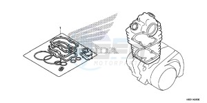 TRX420FM1H TRX420 ED drawing GASKET KIT A