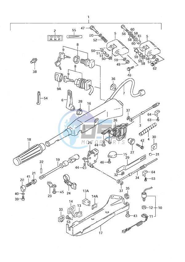 Tiller Handle