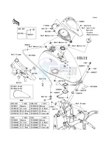 VN 900 B [VULCAN 900 CLASSIC] (6F-9F) B7F drawing FUEL TANK -- B6F_B7F- -