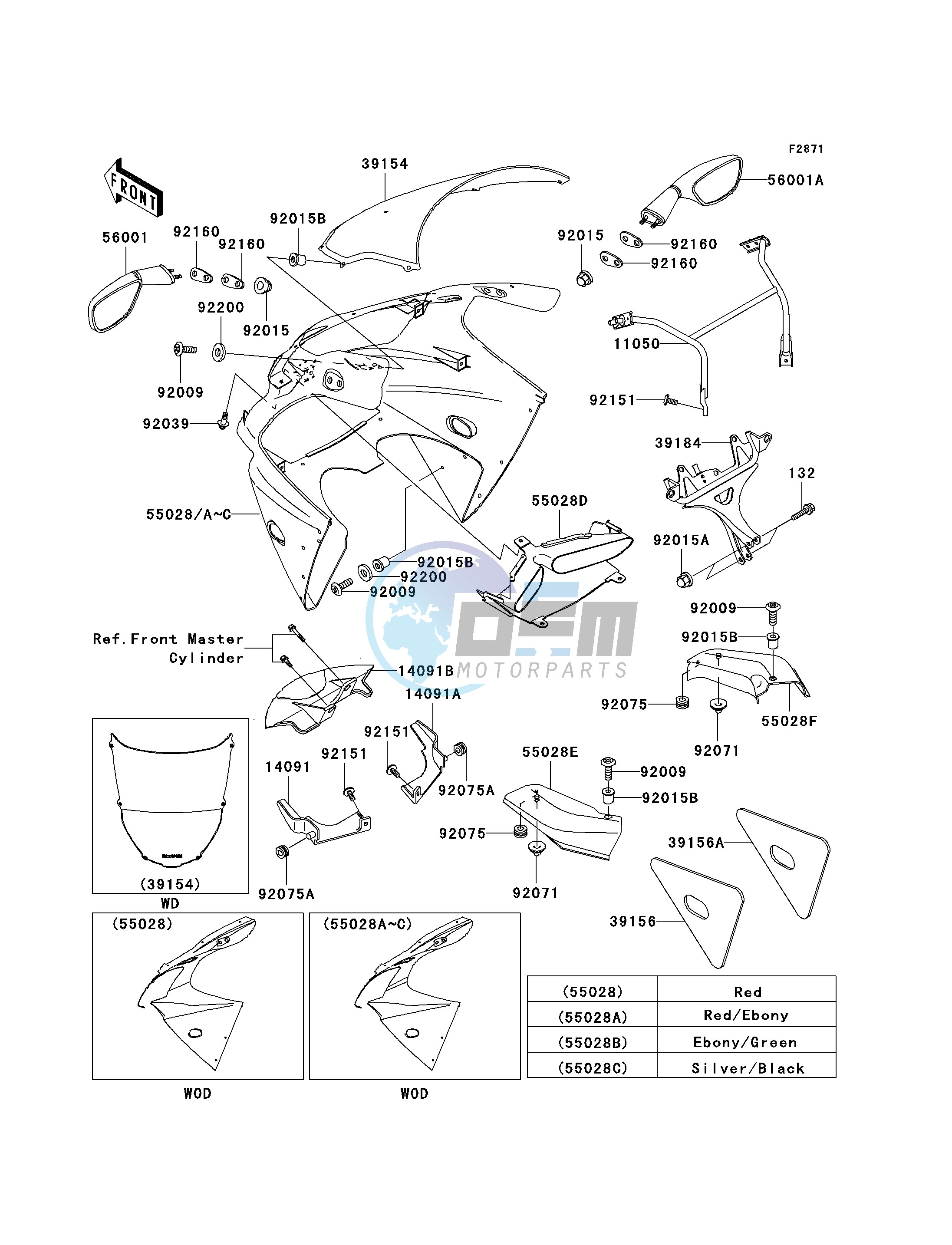 COWLING-- ZX600-J1- -