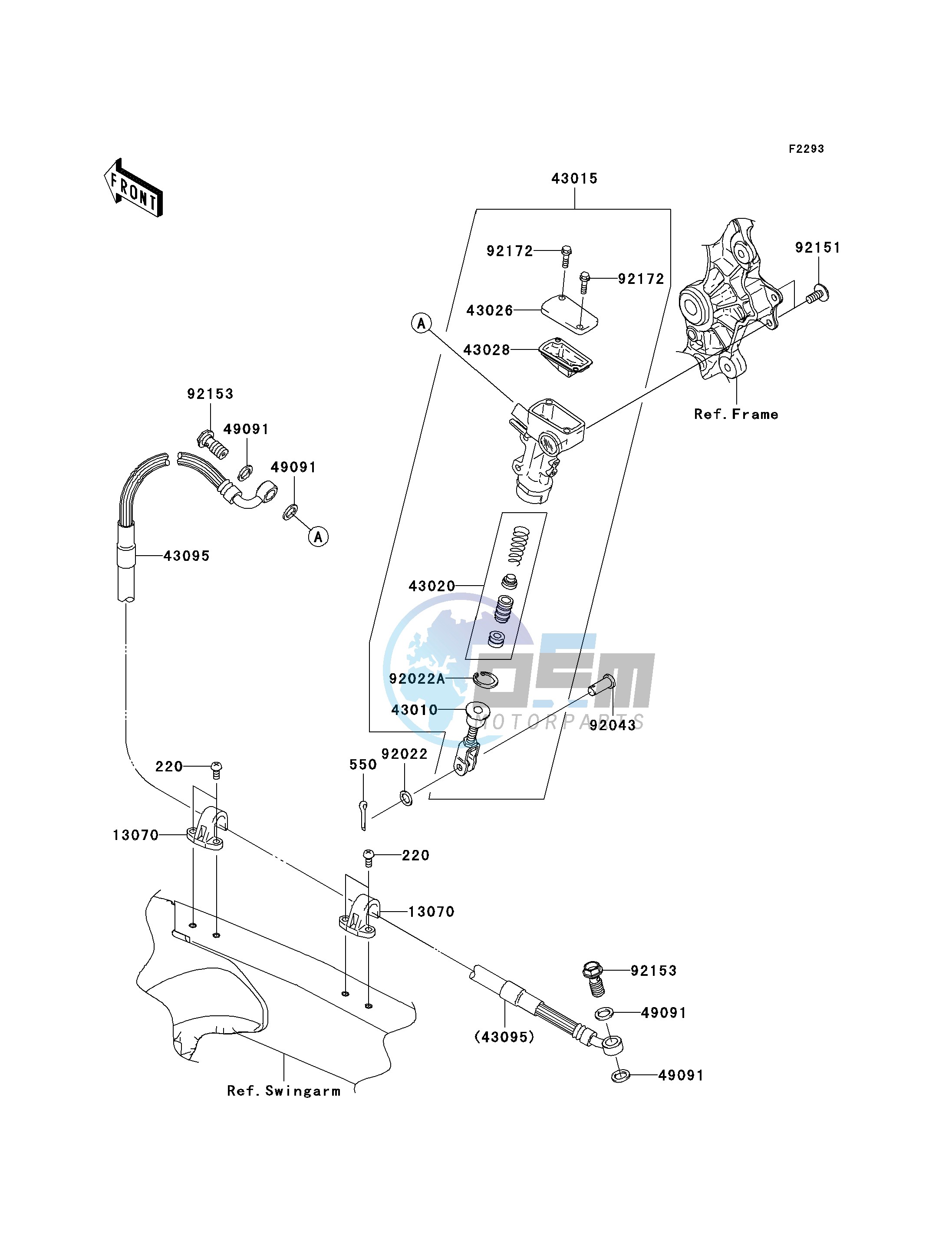 REAR MASTER CYLINDER