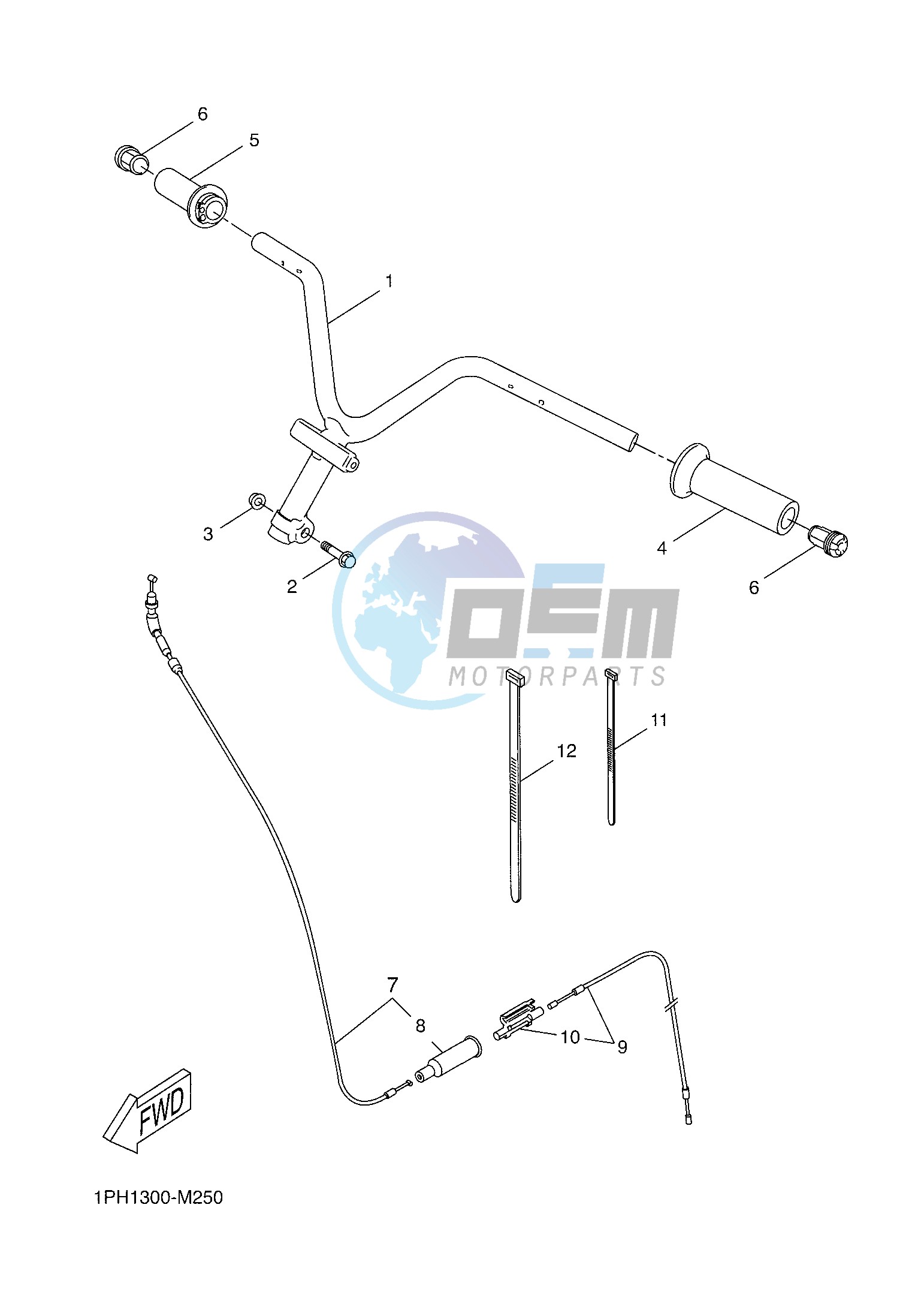 STEERING HANDLE & CABLE