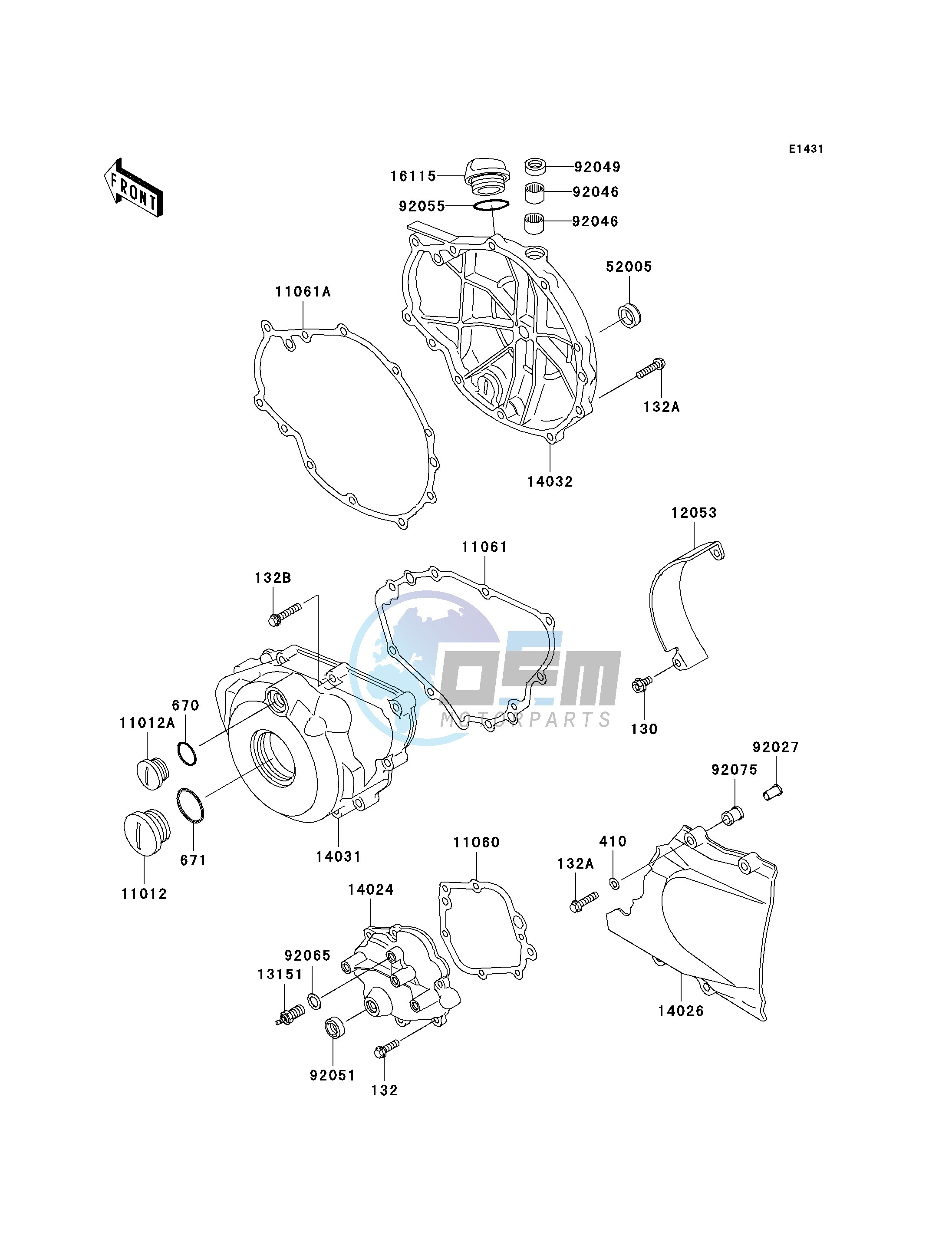 ENGINE COVER-- S- -