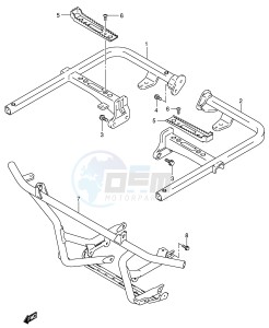 LT-A700X (E17) drawing FOOTREST