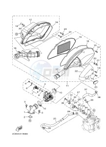 MW125 MW-125 TRICITY TRICITY 125 (2CM1 2CM5) drawing INTAKE