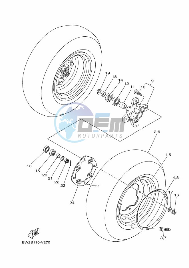 FRONT WHEEL