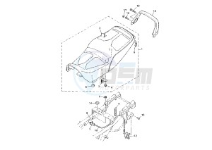 XJR 1300 drawing SEAT