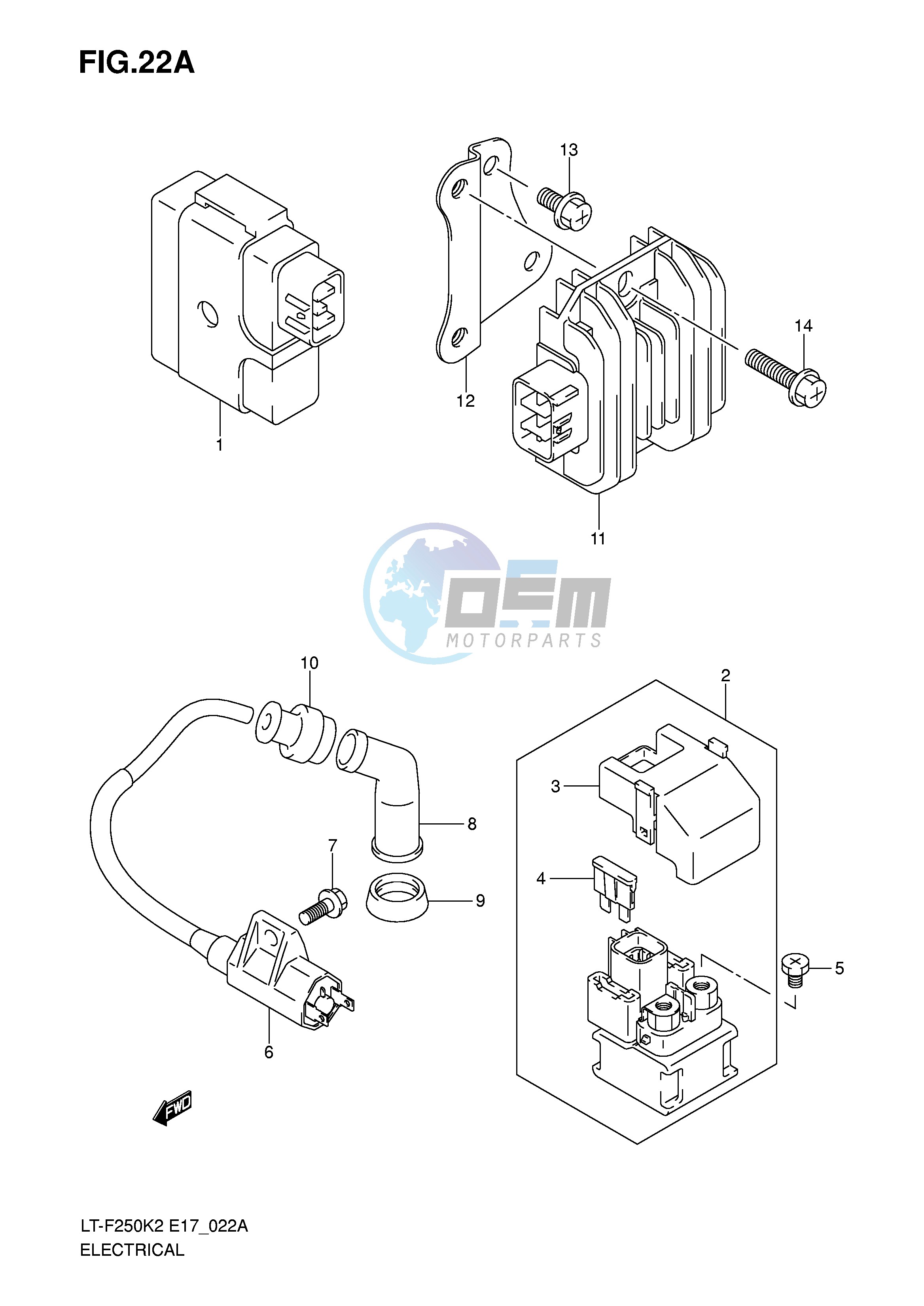 ELECTRICAL (LT-F250K6 E4)