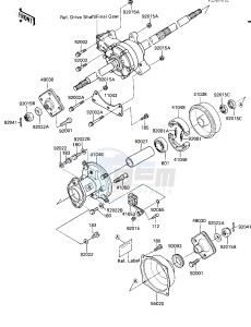 KLT 160 A [KLT160] (A1) [KLT160] drawing REAR HUB_BRAKE