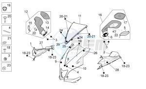 RSV4 1000 APRC Factory ABS (AU, CA, EU, J, RU, USA) drawing Front body I