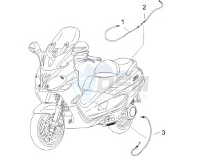 X9 125 Evolution potenziato (UK) drawing Transmissions