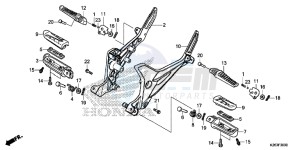 MSX125D MSX125 UK - (E) drawing STEP