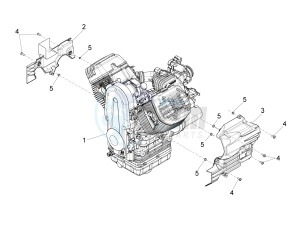 California 1400 Custom ABS 1380 drawing Engine-Completing part-Lever