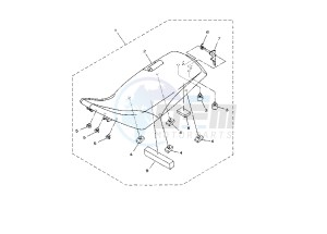 YFM RR RAPTOR 660 drawing SEAT