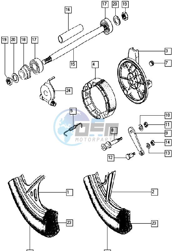 Front wheel