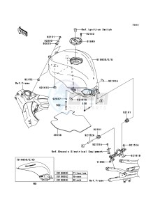 NINJA ZX-10R ZX1000-C2H FR GB XX (EU ME A(FRICA) drawing Fuel Tank