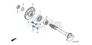 NC750XDH Europe Direct - (ED) drawing EXHAUST MUFFLER