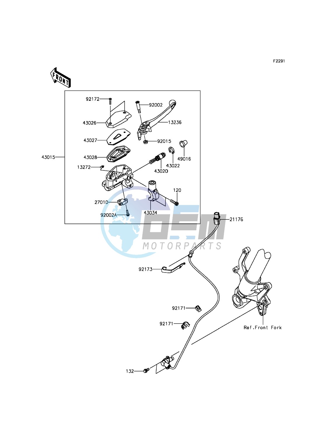 Front Master Cylinder