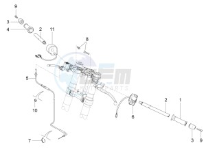 RS 125 RS REPLICA 4T E4 ABS (APAC) drawing Handlebar - Controls