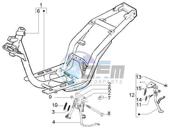 Chassis - Central stand