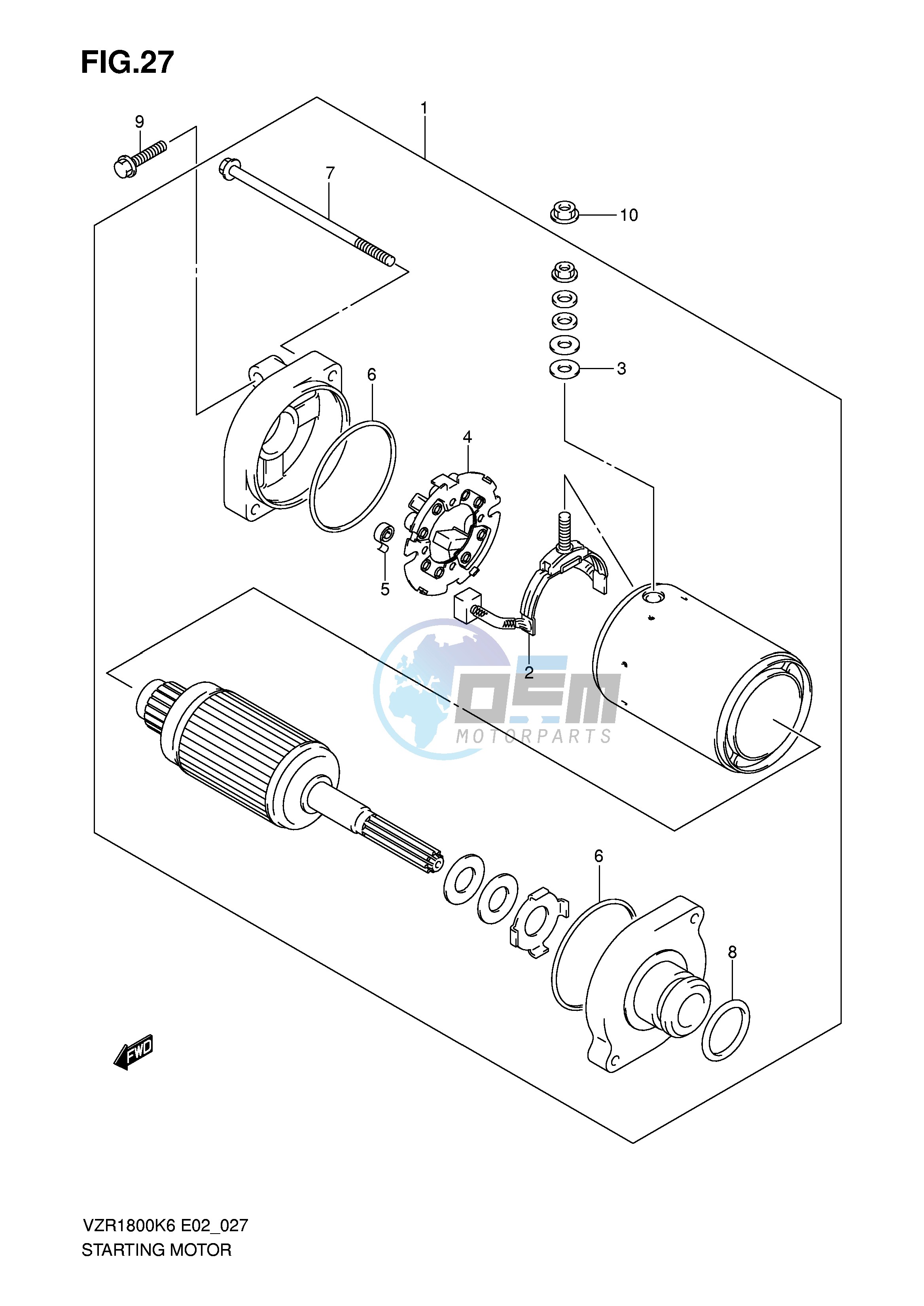 STARTING MOTOR