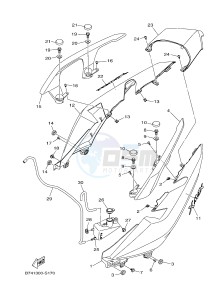 CZD300A X-MAX 300 X-MAX (B741 B749) drawing SIDE COVER