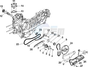 GTS 250 USA drawing Oil pump