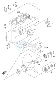 DF 40A drawing Gear Case