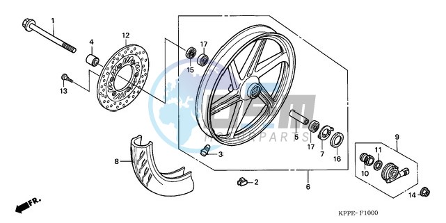 FRONT WHEEL