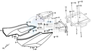 X'PRO 50 (45 KM/H) (AE05W4-FR) (L4-M1) drawing COVERS