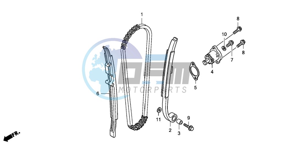 CAM CHAIN/TENSIONER