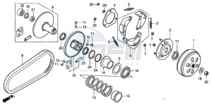 FES150A 125 S-WING drawing DRIVEN FACE