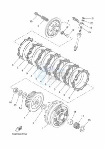 XTZ690 TENERE 700 (BEH1) drawing CLUTCH