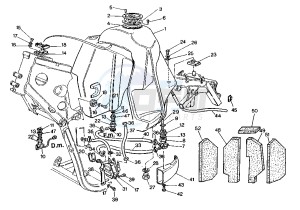 ELEPHANT 900 drawing FUEL TANK