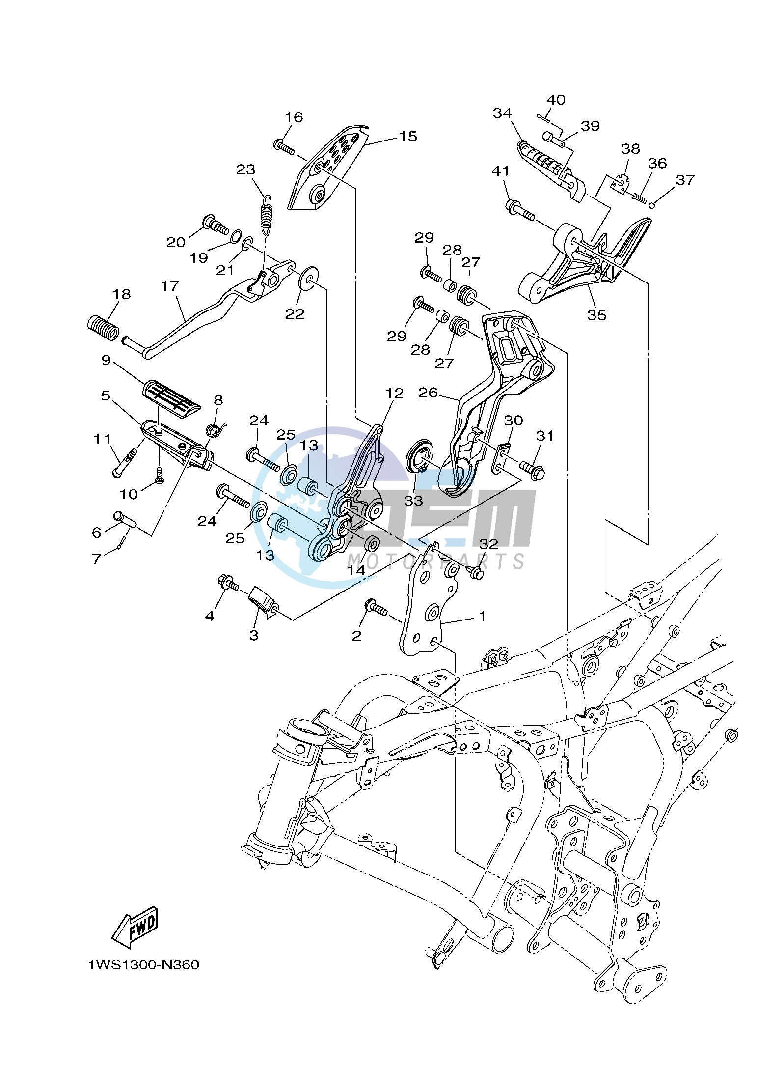 STAND & FOOTREST 2