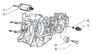 Granturismo 200 L U.S.A. drawing Electric starter-damper pulley