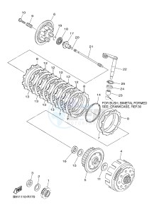 WR450F (2GC2 2GC3 2GC4 2GC4) drawing CLUTCH