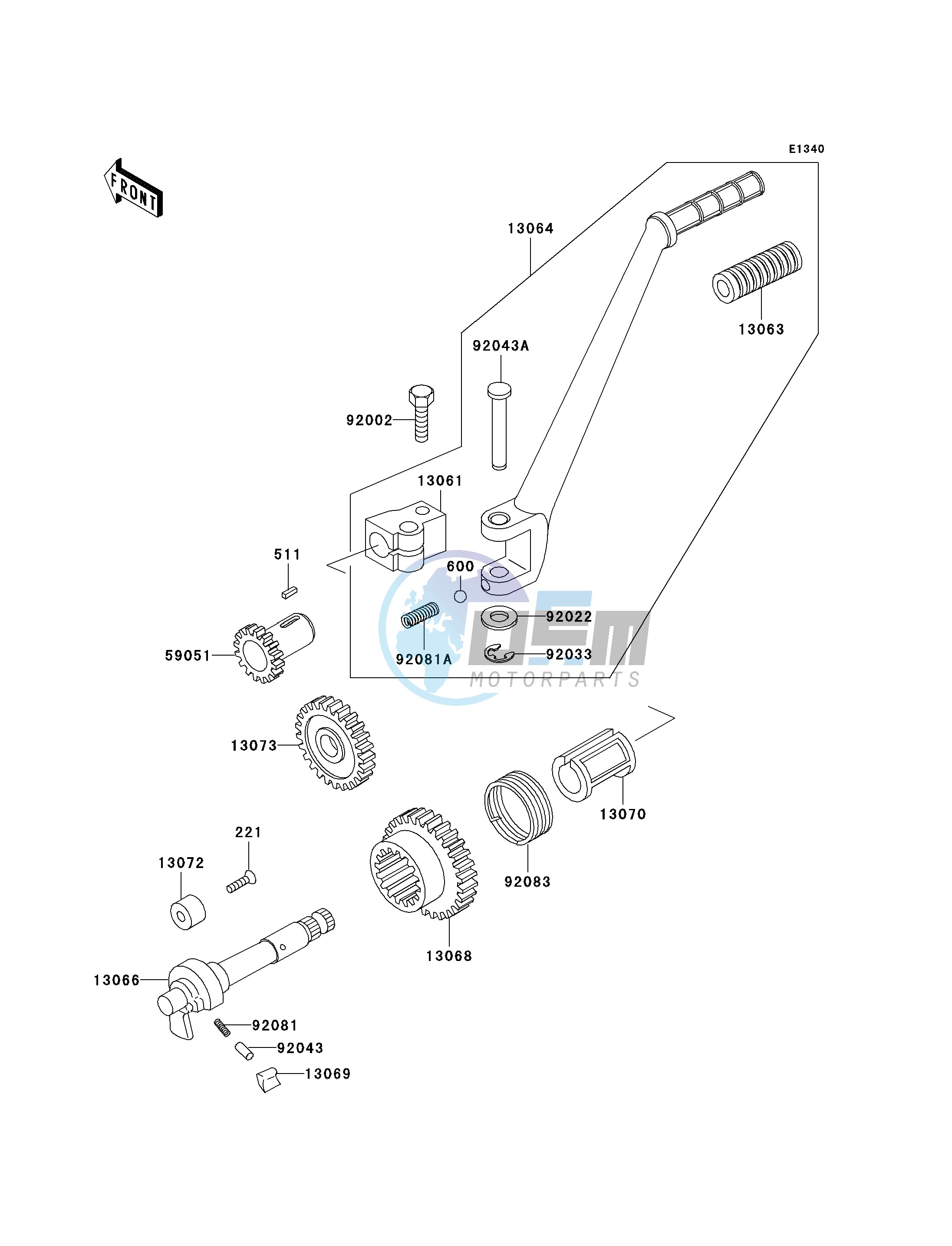 KICKSTARTER MECHANISM