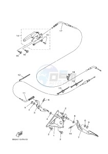 YXE700ES YXE70WPSH WOLVERINE R-SPEC EPS SE (BN56) drawing PEDAL WIRE