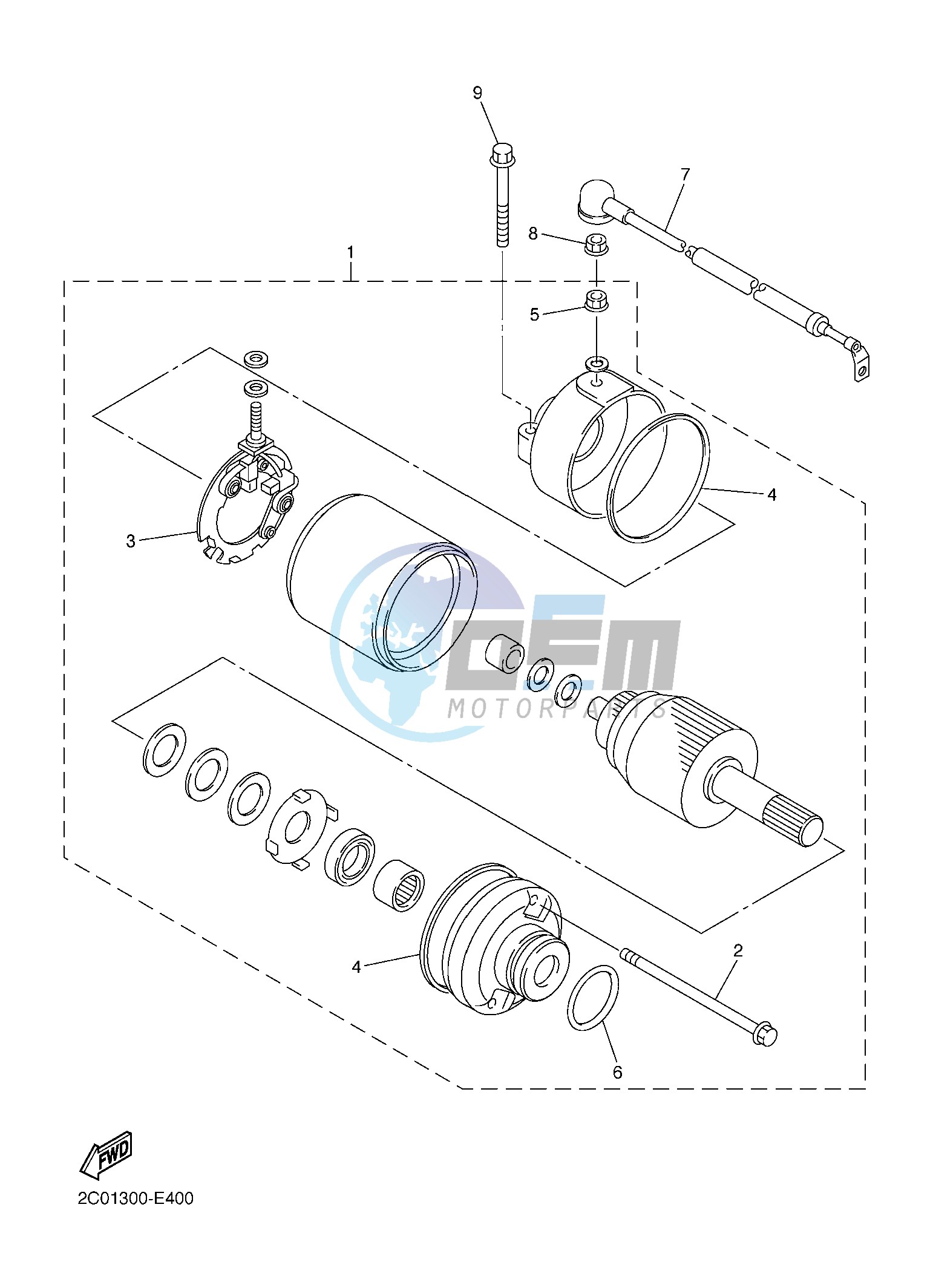 STARTING MOTOR