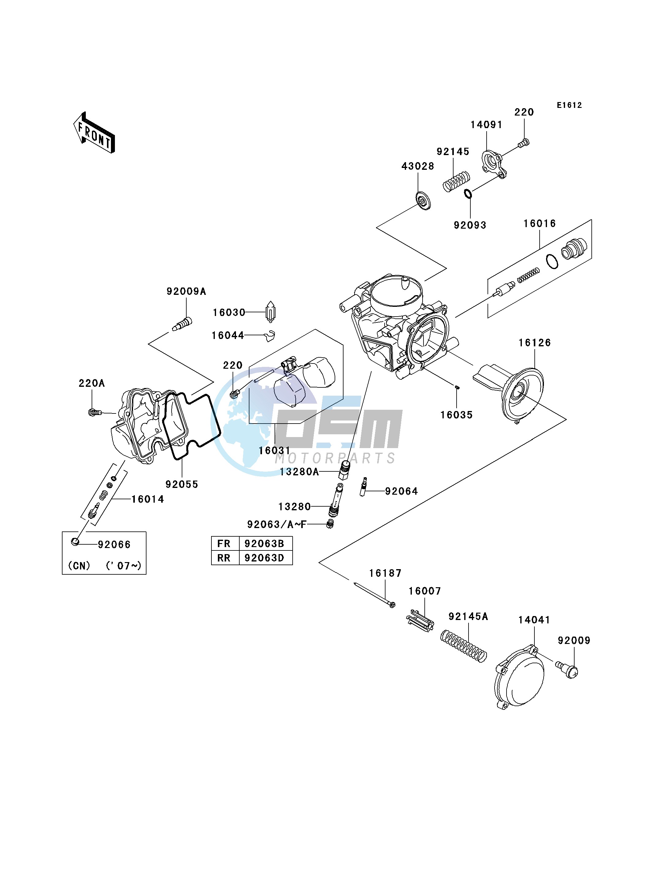 CARBURETOR PARTS